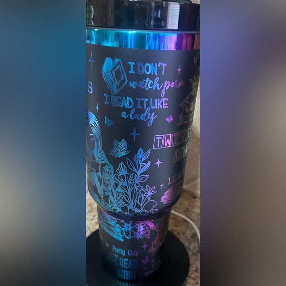 SMUT themed laser engraved tumbler 40oz - Picture 9 of 11